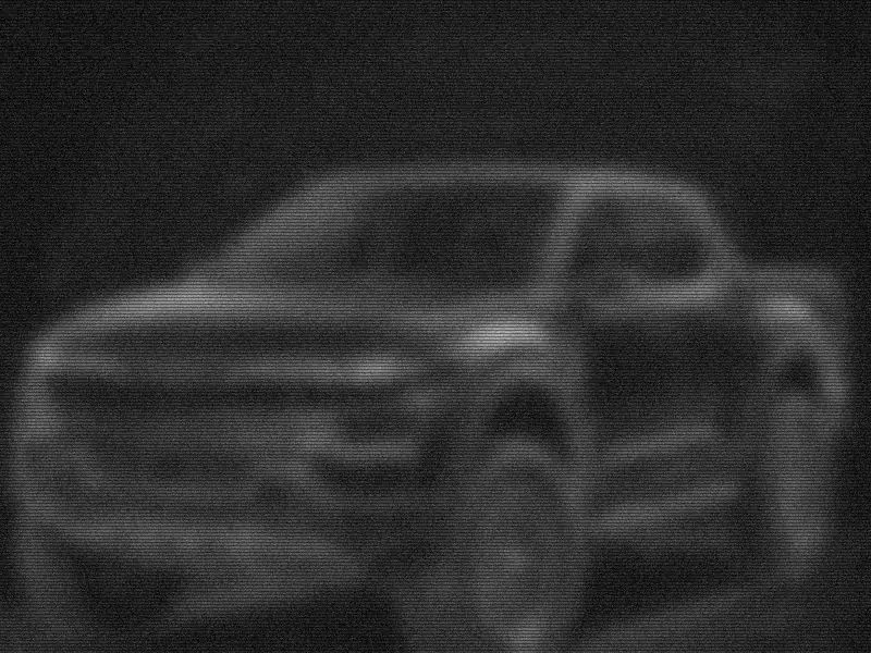 ELUX vehicle 05, obscured concept sketch of a full-size pickup